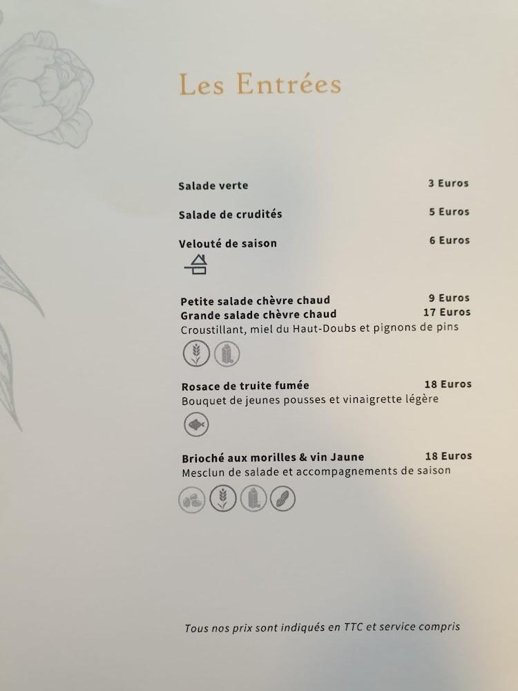 Auberge de Remoray - Menu Image 2