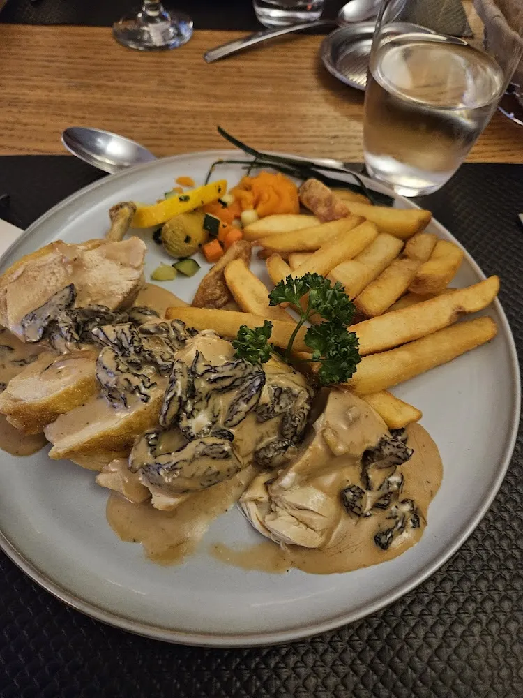 Poulet Sauce Vin Jaune Et Morilles